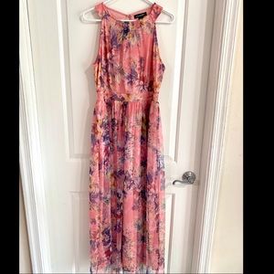 Open for offers Beautiful floral pink maxi dress